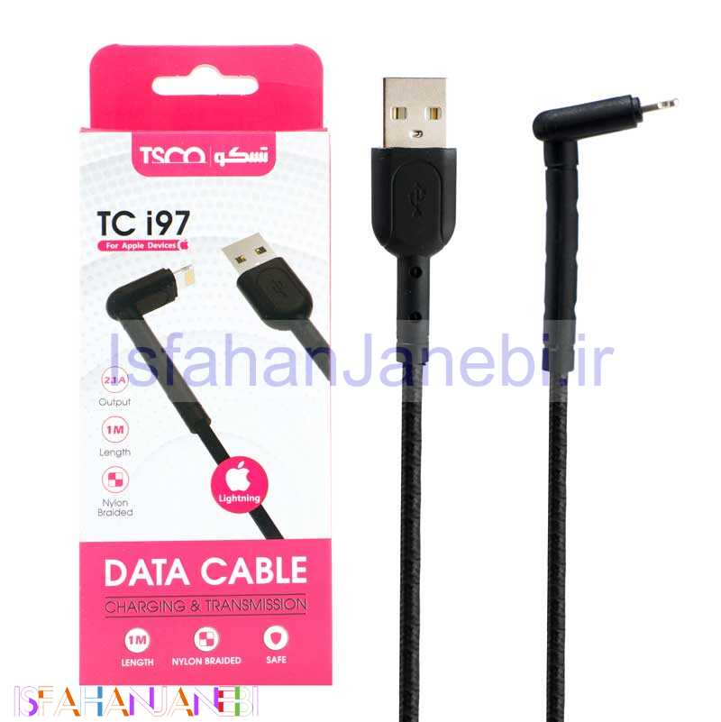 اصفهان جانبی-کابل کنفی آیفونی TSCO TC i97 1m یکسر L