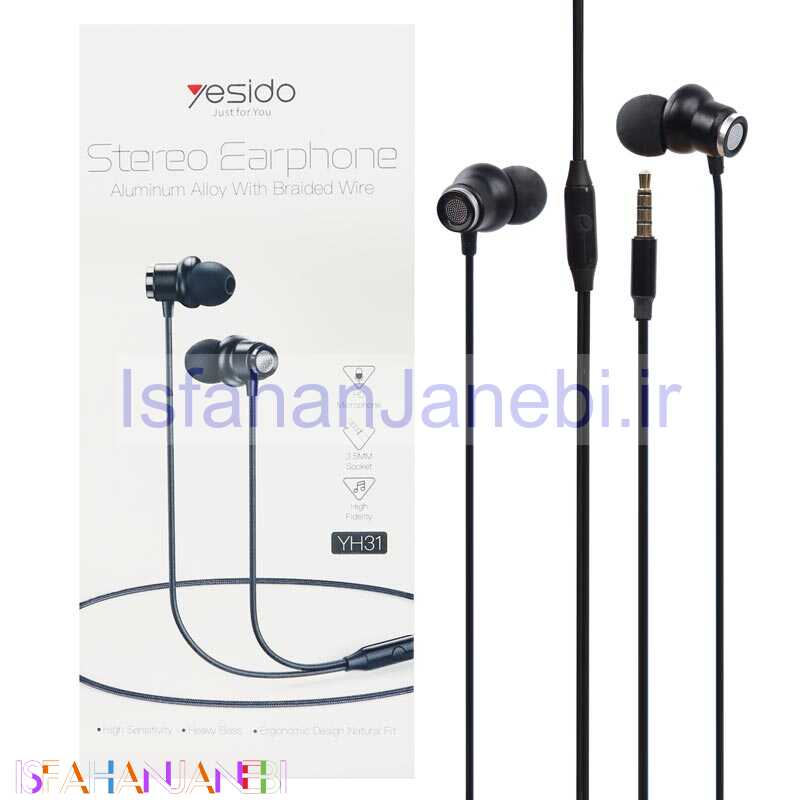 اصفهان جانبی-هندزفری Yesido YH-31