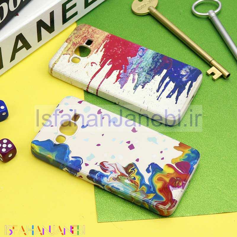 اصفهان جانبی-قاب سیلیکونی محافظ لنزدار طرح آبرنگی Samsung Galaxy J2 Prime