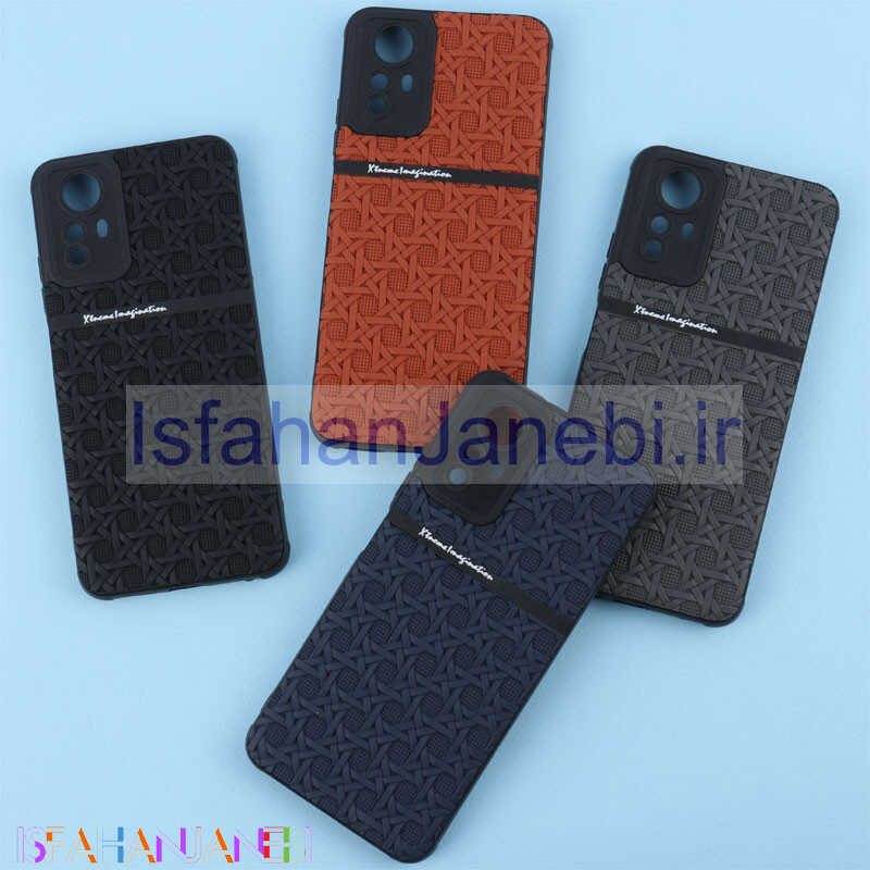اصفهان جانبی-قاب ژله ای شیائومی Redmi Note 12S طرح حصیری محافظ لنزدار Pro Camera