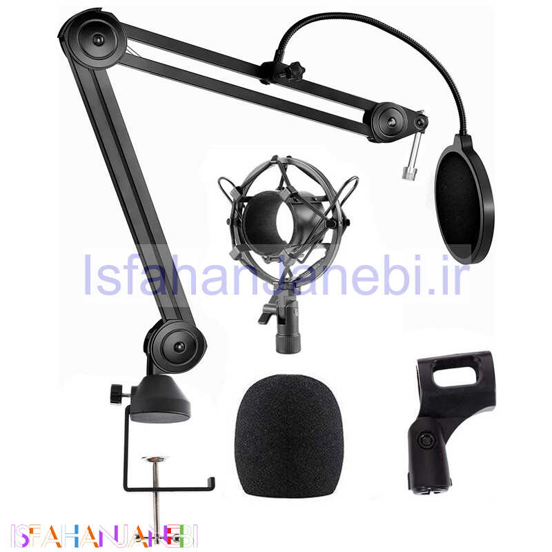اصفهان جانبی-استند میکروفون رومیزی Y43