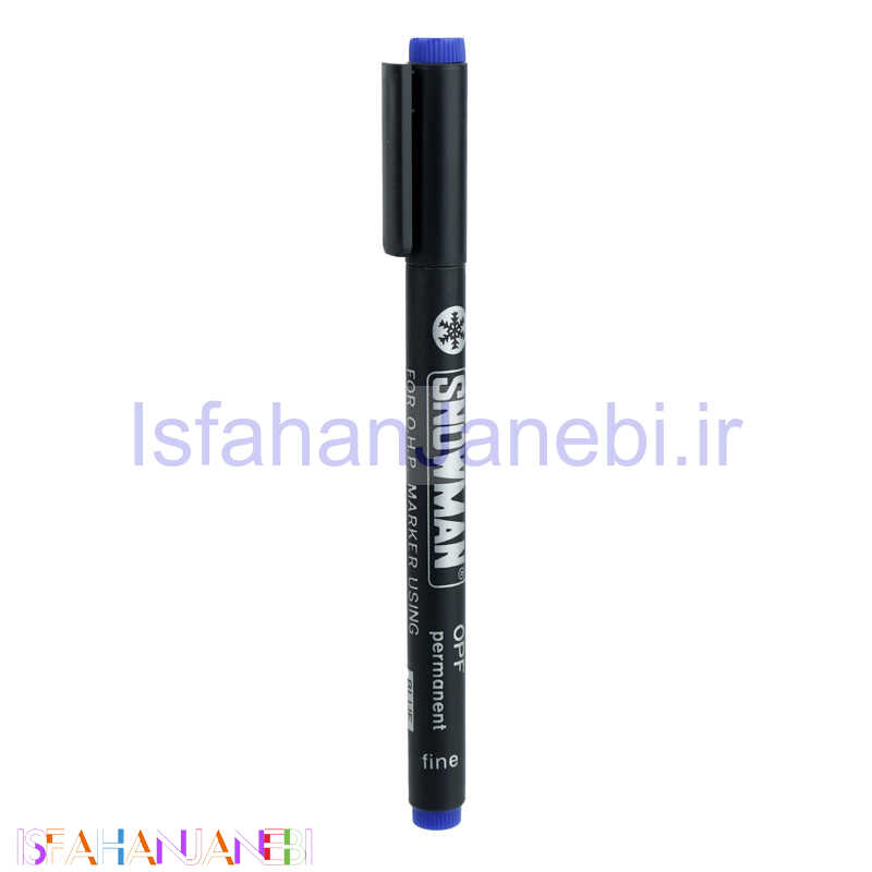 اصفهان جانبی-ماژیک CD تک سر Snowman OPF/12 بسته 12 عددی
