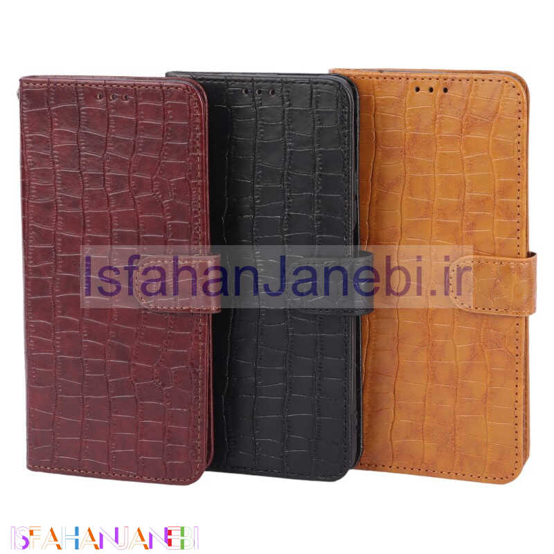 اصفهان جانبی-کیف چرمی پوست ماری مگنتی محافظ لنزدار Xiaomi 11T / 11T Pro