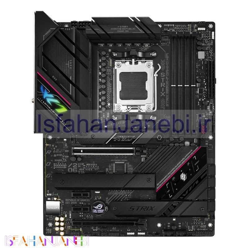 اصفهان جانبی-مادربرد ایسوس ROG STRIX B650E-F GAMING WIFI DDR5