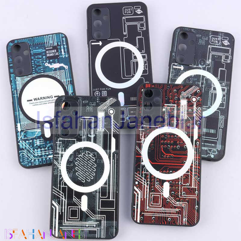 اصفهان جانبی-قاب PC طرحدار MagSafe محافظ لنزدار Samsung Galaxy A05s