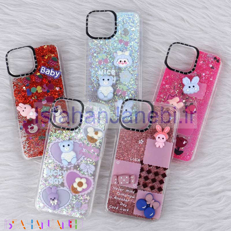 اصفهان جانبی-قاب آکواریومی Casetify آیفون iPhone 13 عروسکی برجسته