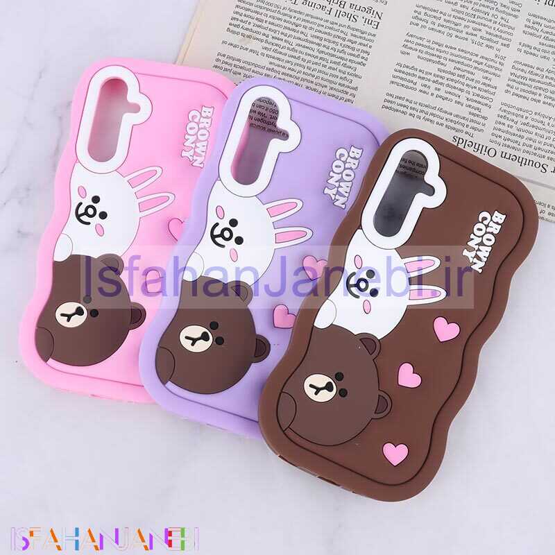 اصفهان جانبی-قاب سیلیکونی موج دار سامسونگ Galaxy A16 4G / A16 5G خرسی