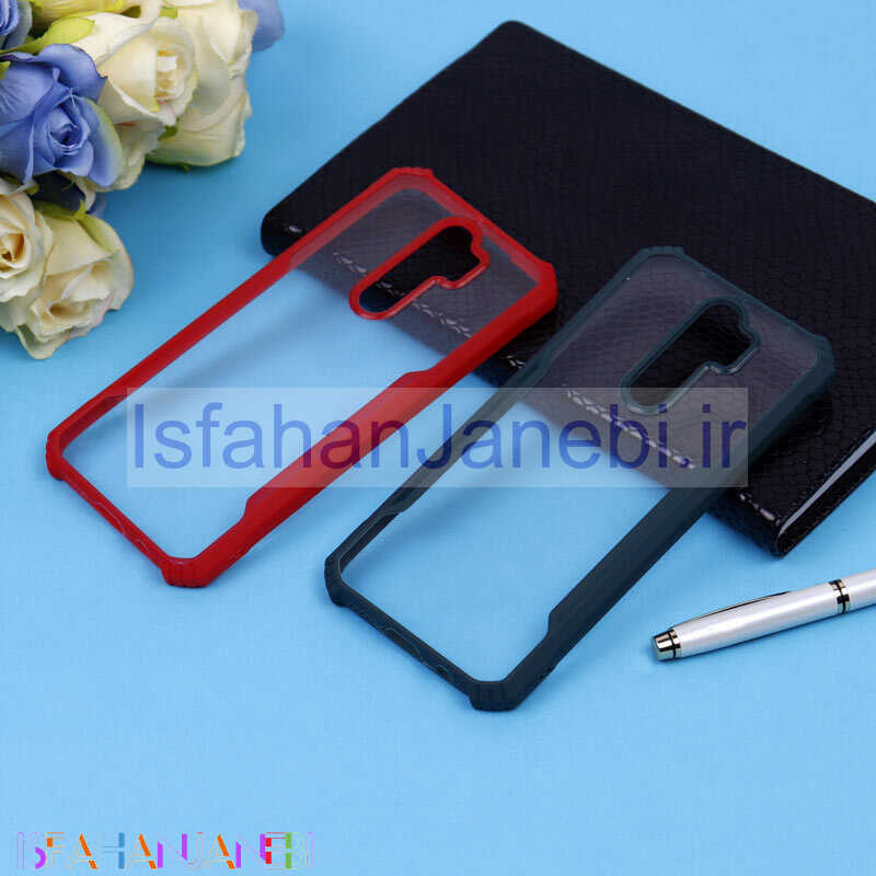 اصفهان جانبی-قاب PC شفاف ضربه گیر Xiaomi Redmi Note 8 Pro