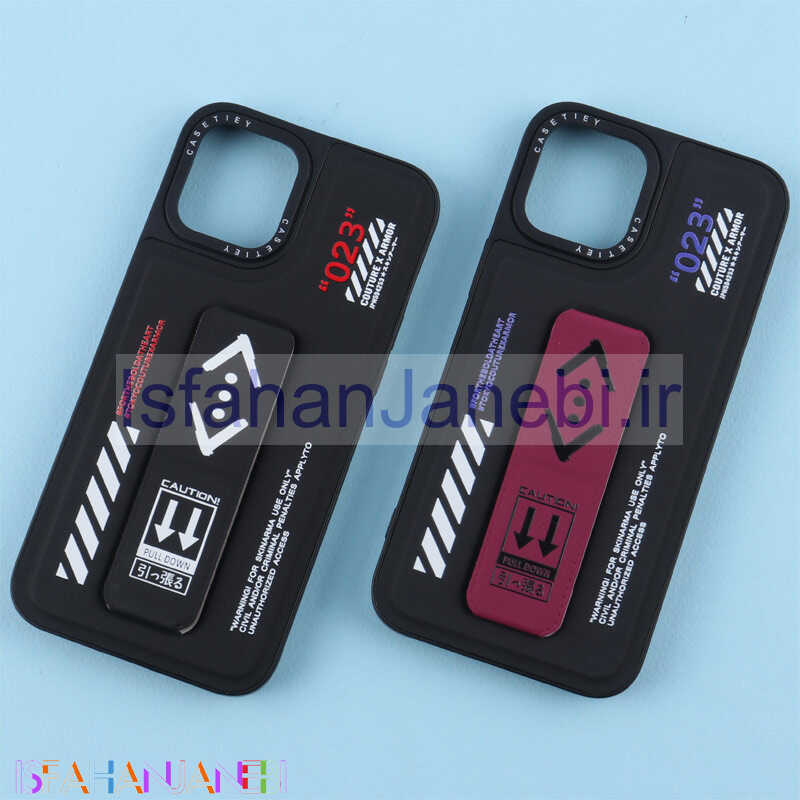 اصفهان جانبی-قاب طرح دار Casetiey هولدر دار iPhone 12 Pro Max