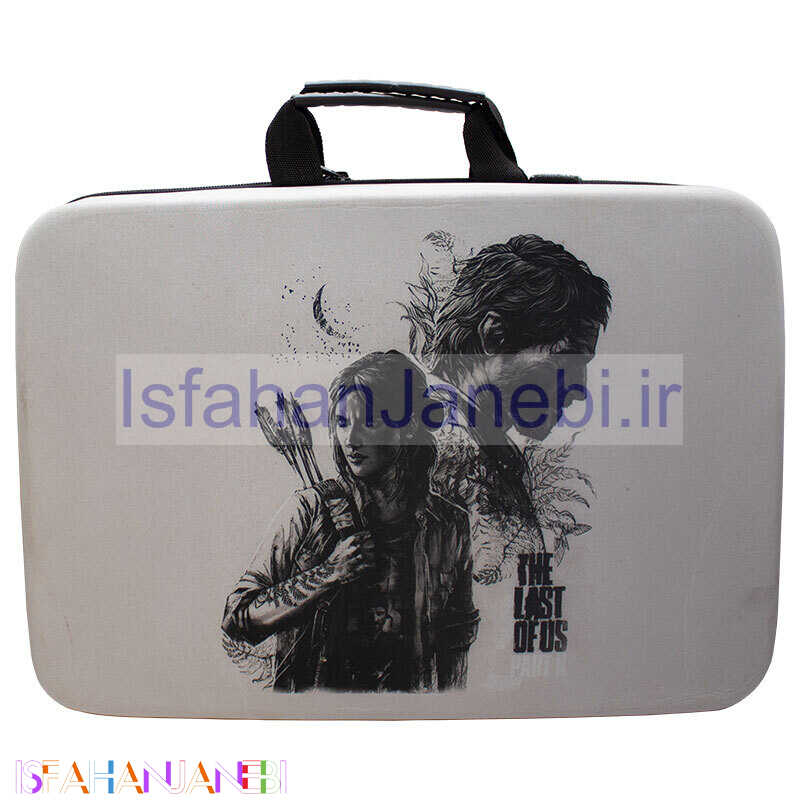 اصفهان جانبی-کیف کنسول بازی PS5 Slim طرح The Last of Us کد 7