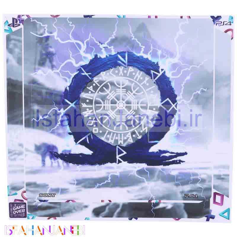 اصفهان جانبی-اسکین پلی استیشن 4 اسلیم طرح لوگو God Of War