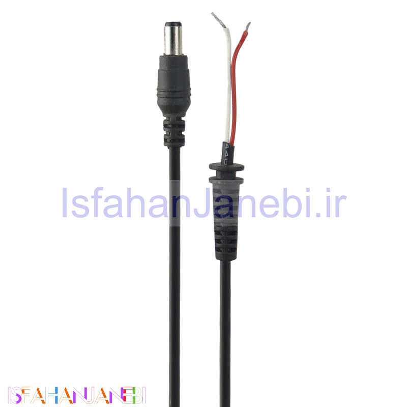 اصفهان جانبی-کابل تعمیری شارژر لپ تاپ Tooshiba سوکت بزرگ