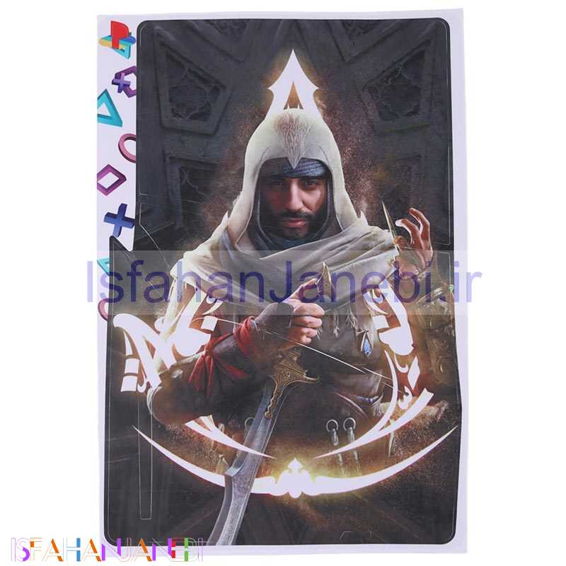 اصفهان جانبی-اسکین پلی استیشن 5 اسلیم استاندارد طرح Assassin's Creed Mirage