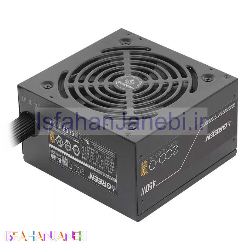 اصفهان جانبی-پاور 450 وات گرین Green GP450A-ECO D Bronze