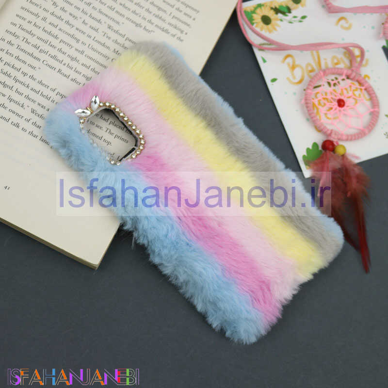 اصفهان جانبی-قاب پشمالو رنگین کمانی Samsung Galaxy A51