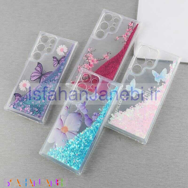 اصفهان جانبی-قاب آکواریومی سامسونگ Galaxy S23 Ultra طرح دار کوک محافظ لنزدار