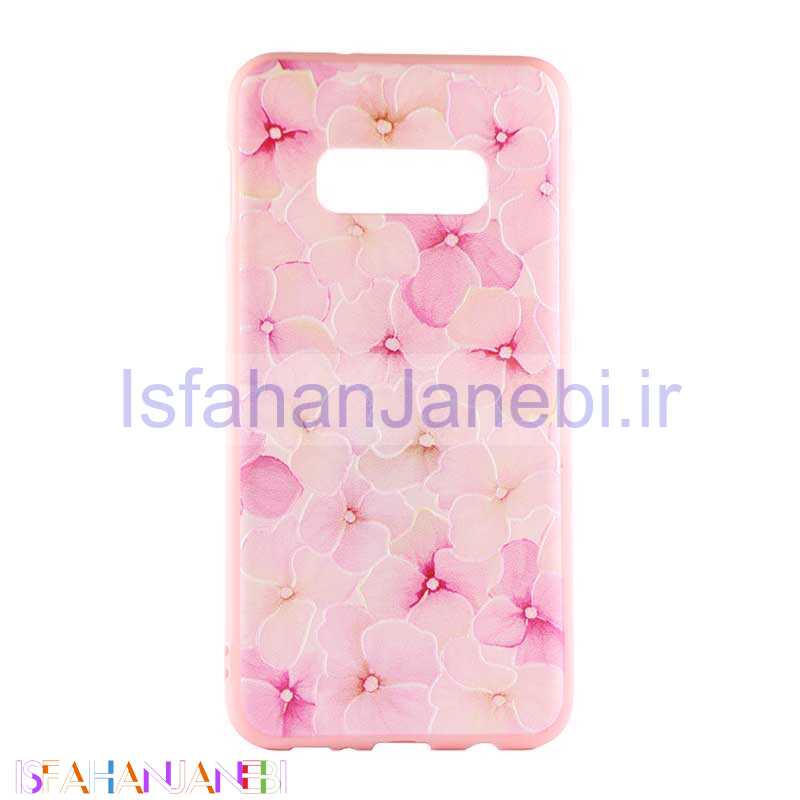اصفهان جانبی-قاب فانتزی طرح دار صورتی کد2 سامسونگ Samsung S10e
