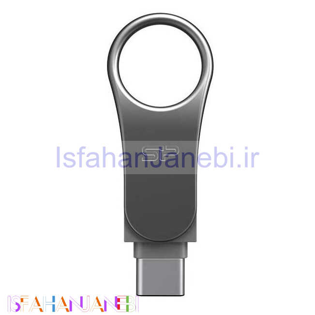 اصفهان جانبی-فلش 32 گیگ سیلیکون پاور Silicon Power C80 USB3.1 OTG Type-C