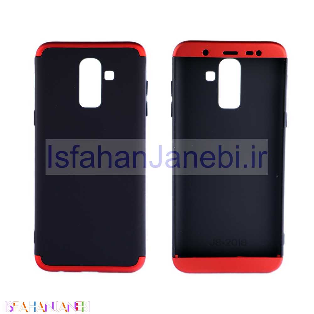 اصفهان جانبی-قاب 360 درجه بیسوس Samsung J8 قرمز