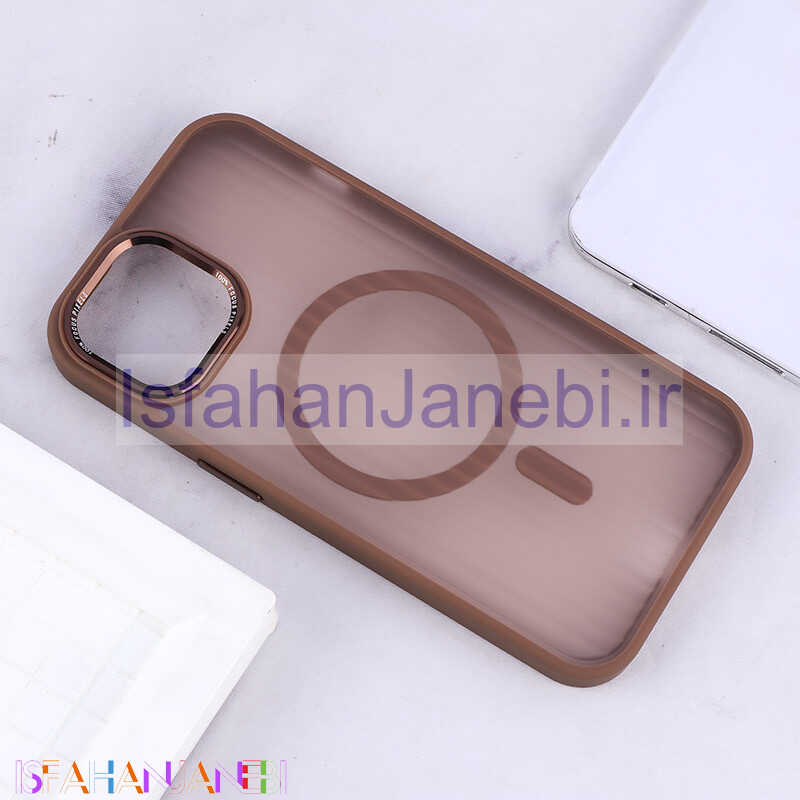 اصفهان جانبی-قاب مگ سیف Vip Max Focus Pixels آیفون iPhone 15 کرکره ای