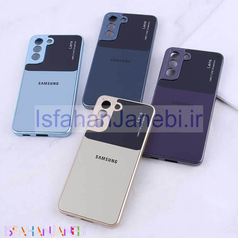 اصفهان جانبی-قاب PVD Lens Aperture سامسونگ Galaxy S21 FE 5G محافظ لنزدار برجسته