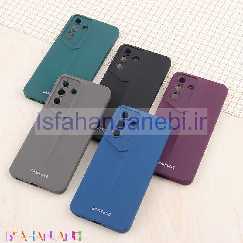 اصفهان جانبی-قاب ژله ای پورش دیزاین سامسونگ Galaxy A56 لوگو دار محافظ لنزدار