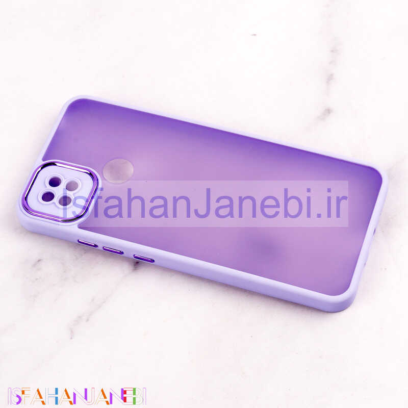 اصفهان جانبی-قاب PC متال ایرون مات محافظ لنزدار Xiaomi Redmi 10A