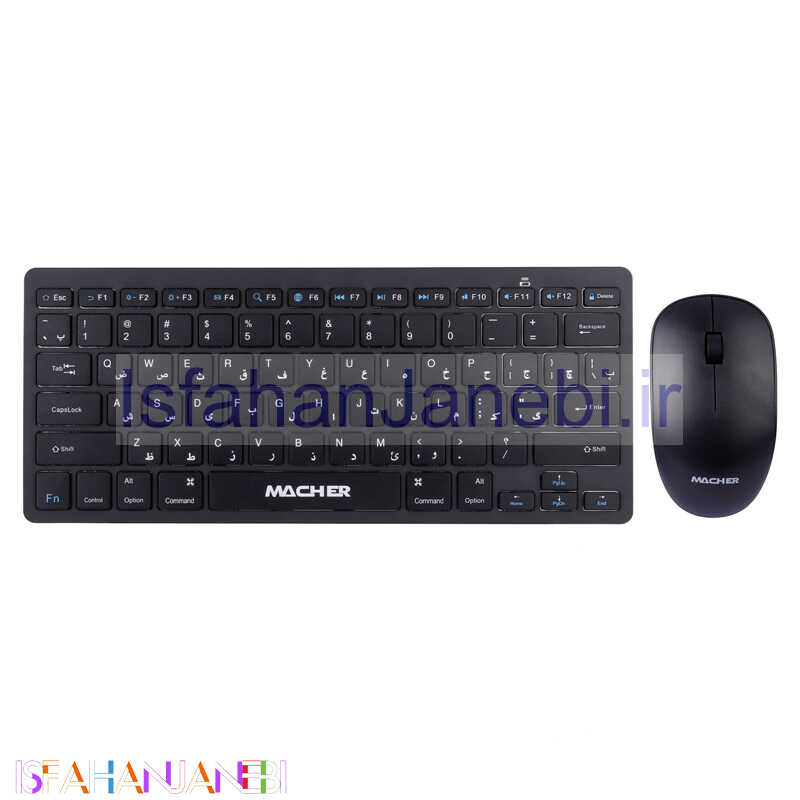 اصفهان جانبی-کیبورد و موس بی سیم مچر MR-414