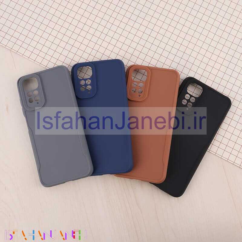 اصفهان جانبی-قاب ژله ای Defender شیائومی Redmi Note 11 / 11S 4G محافظ لنزدار