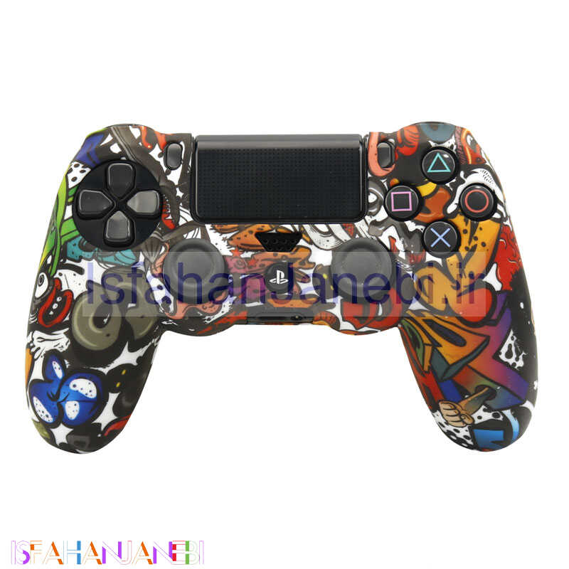 اصفهان جانبی-روکش دسته بازی PS4 طرح فانتزی حروف انگلیسی