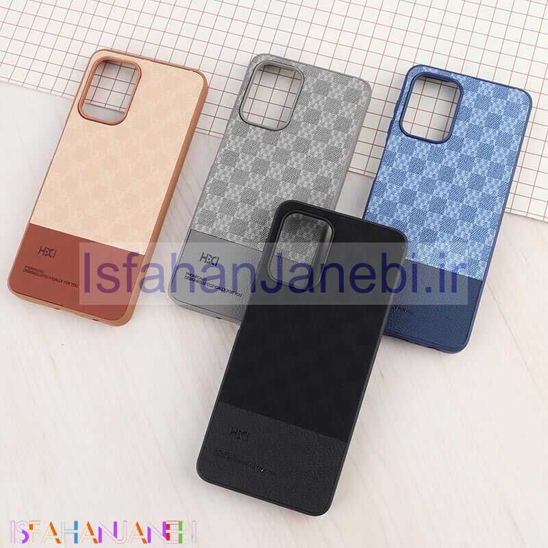 اصفهان جانبی-قاب چرمی HDCI سامسونگ Galaxy A22 4G / M22 / M32 4G دو تکه طرح دار