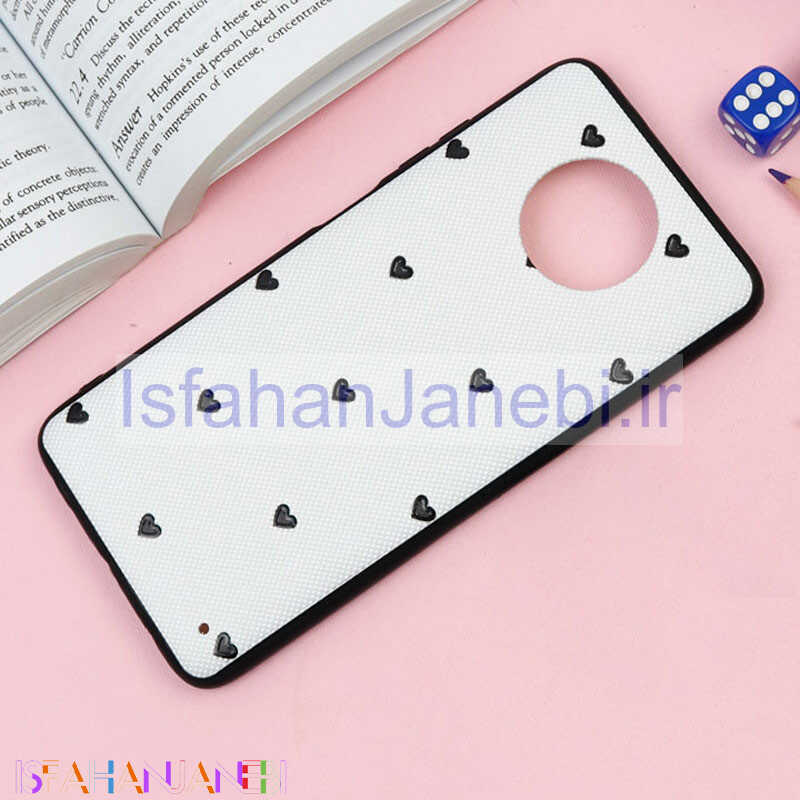 اصفهان جانبی-قاب فانتزی برجسته طرح قلب Xiaomi Redmi Note 9T سری F