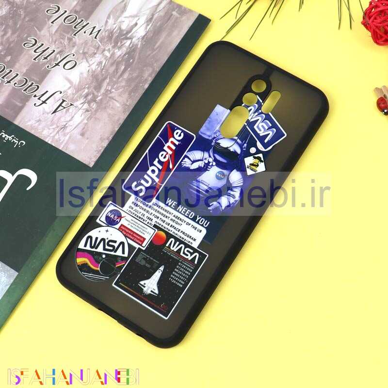 اصفهان جانبی-قاب PC مات محافظ لنزدار طرحدار NASA شیائومی Redmi 9
