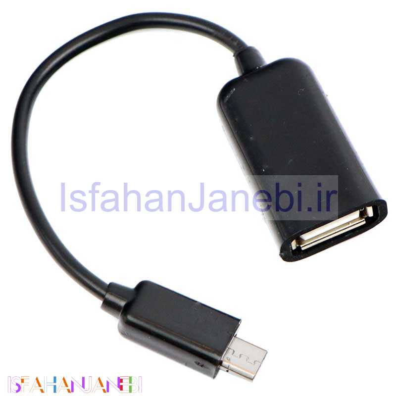 اصفهان جانبی-تبدیل OTG 15cm MicroUSB