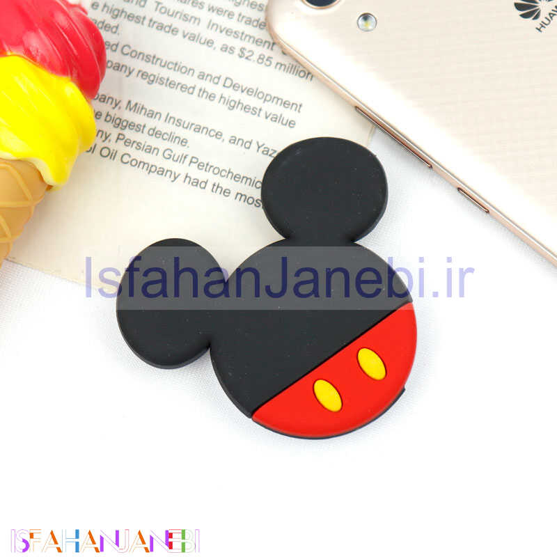 اصفهان جانبی-پاپ سوکت سیلیکونی عروسکی میکی موس