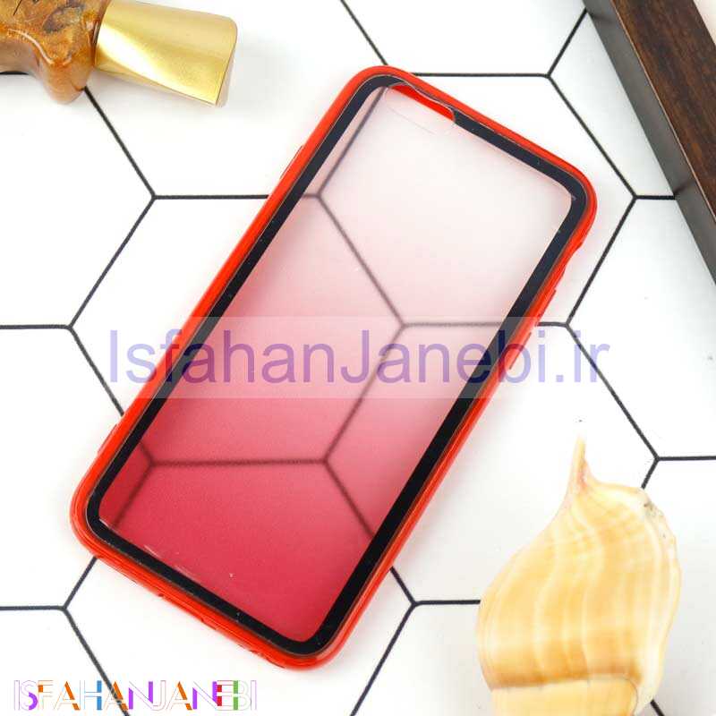 اصفهان جانبی-قاب پشت مات دو رنگ iPhone 6/6s قرمز