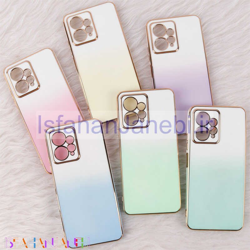 اصفهان جانبی-قاب My Case دو رنگ محافظ لنزدار Xiaomi Redmi Note 12 4G