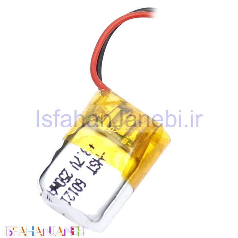 اصفهان جانبی-باتری لیتیوم 250mAh 17*10*5mm 601218