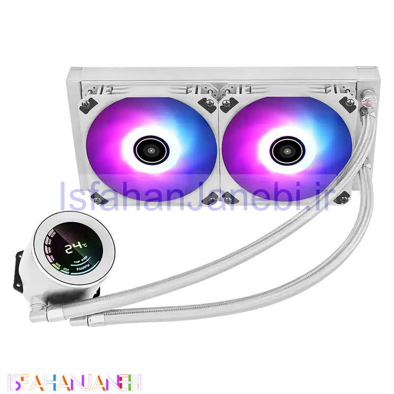 اصفهان جانبی-فن خنک کننده CPU اوست Awest GT-AVT240W ARGB