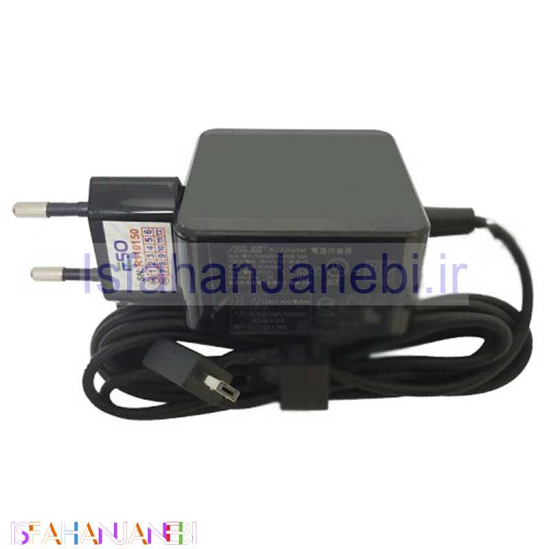 اصفهان جانبی-شارژر لپ تاپ Asus 19V 1.75A میکرو یو اس بی