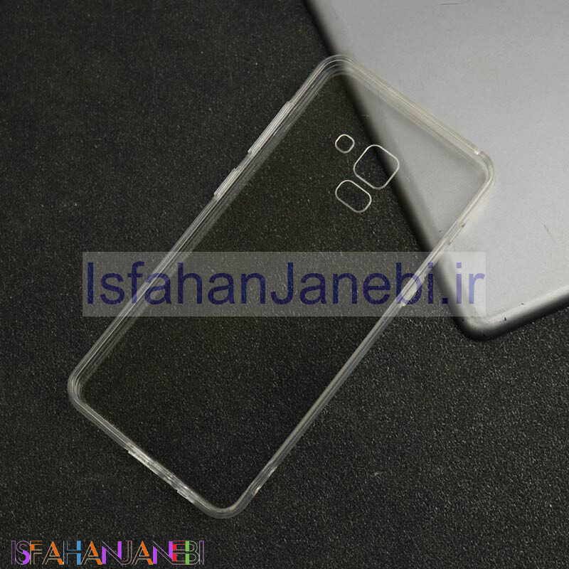 اصفهان جانبی-قاب ژله ای پشت شیشه ای Samsung Galaxy A8 2018