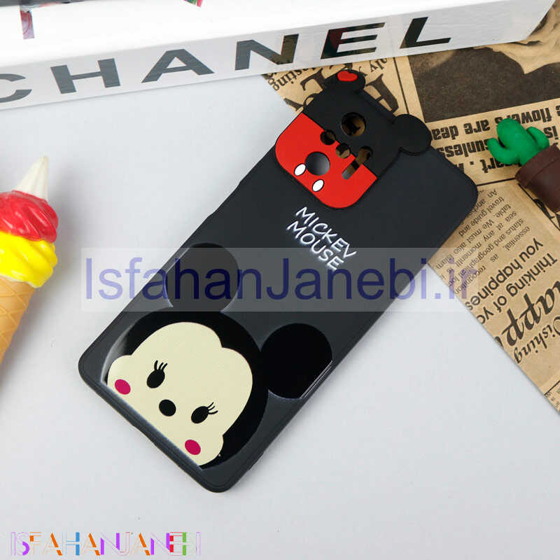 اصفهان جانبی-قاب سیلیکونی عروسکی محافظ لنزدار طرح Mickey Mouse شیائومی Xiaomi Redmi Note 10 Pro
