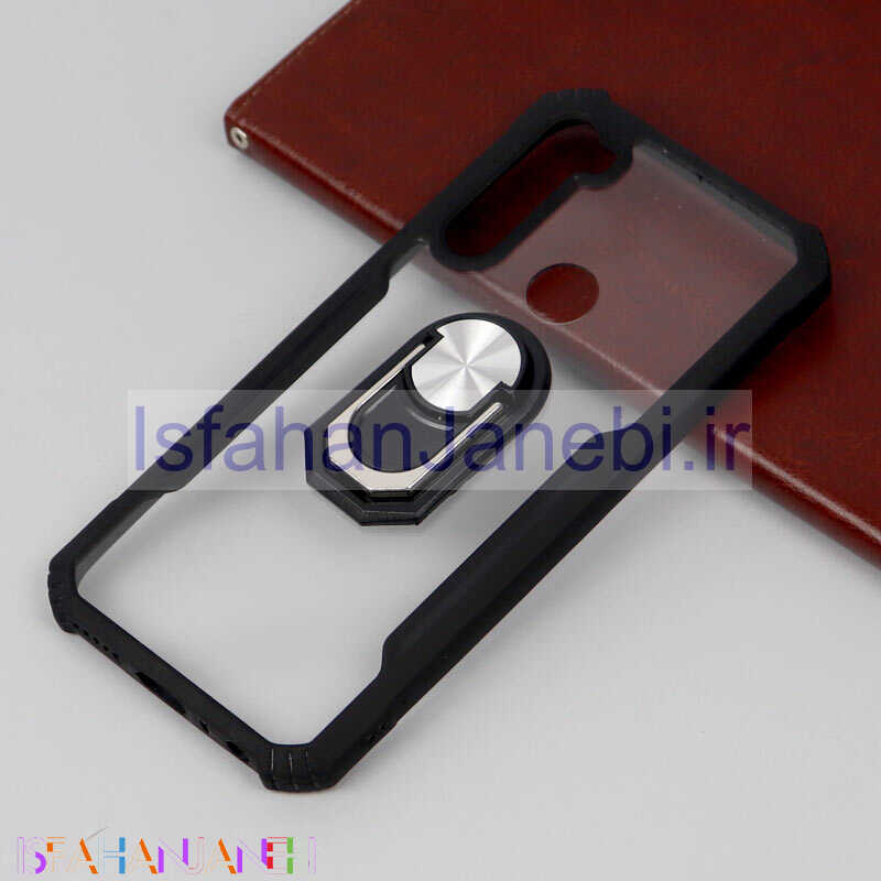 اصفهان جانبی-قاب PC شفاف هولدردار Xiaomi Redmi Note 8