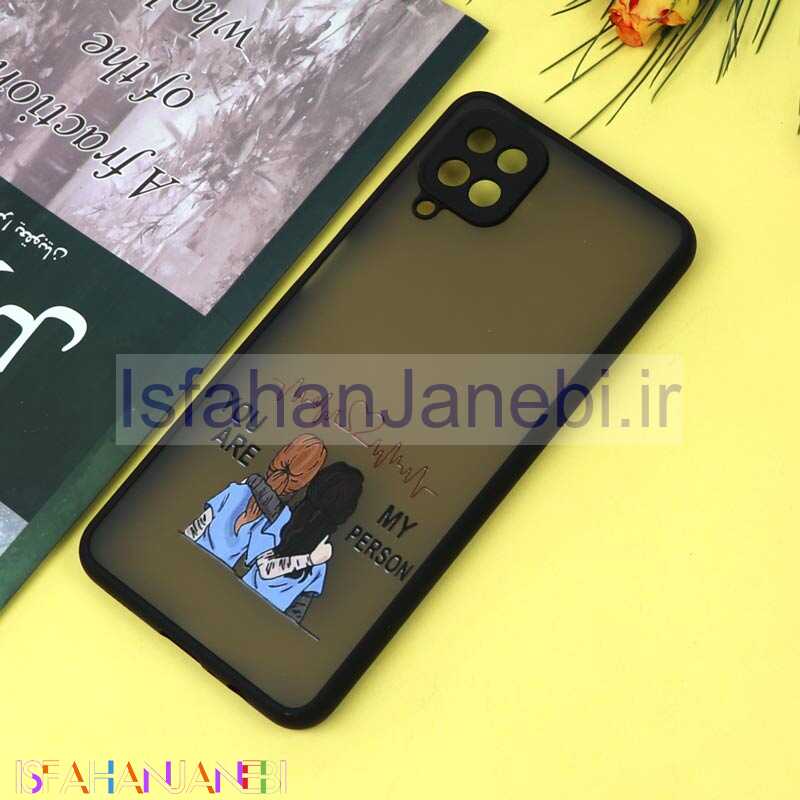 اصفهان جانبی-قاب PC مات محافظ لنزدار طرحدار Friends سامسونگ A12