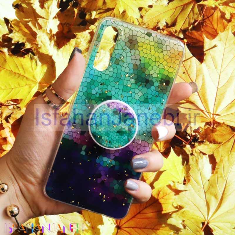 اصفهان جانبی-قاب رنگین کمانی پاپ سوکت دار خرچنگی کد9 سامسونگ A30s / A50s