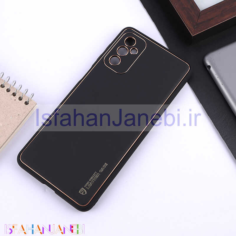 اصفهان جانبی-قاب چرمی My Case سامسونگ Galaxy M52 5G محافظ لنزدار دور رنگی