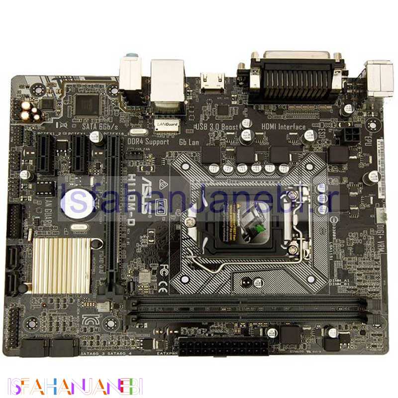 اصفهان جانبی-مادربرد ایسوس H110M-D DDR4