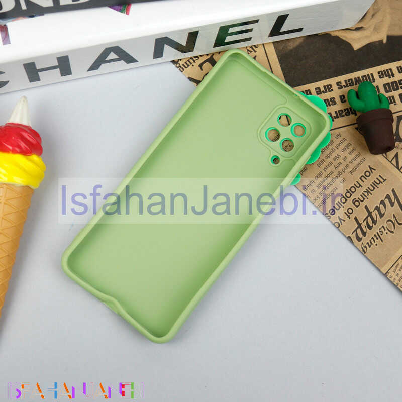 اصفهان جانبی-قاب سیلیکونی عروسکی محافظ لنزدار طرح Dinosaur سامسونگ Samsung A12