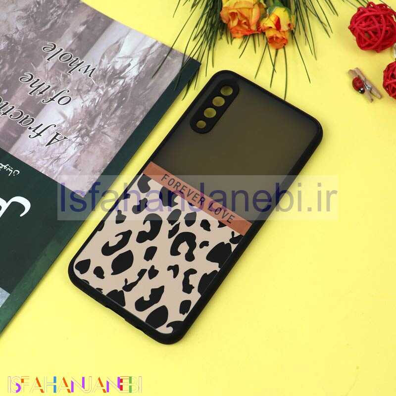 اصفهان جانبی-قاب PC مات محافظ لنزدار طرحدار پلنگی Samsung A30s / A50s