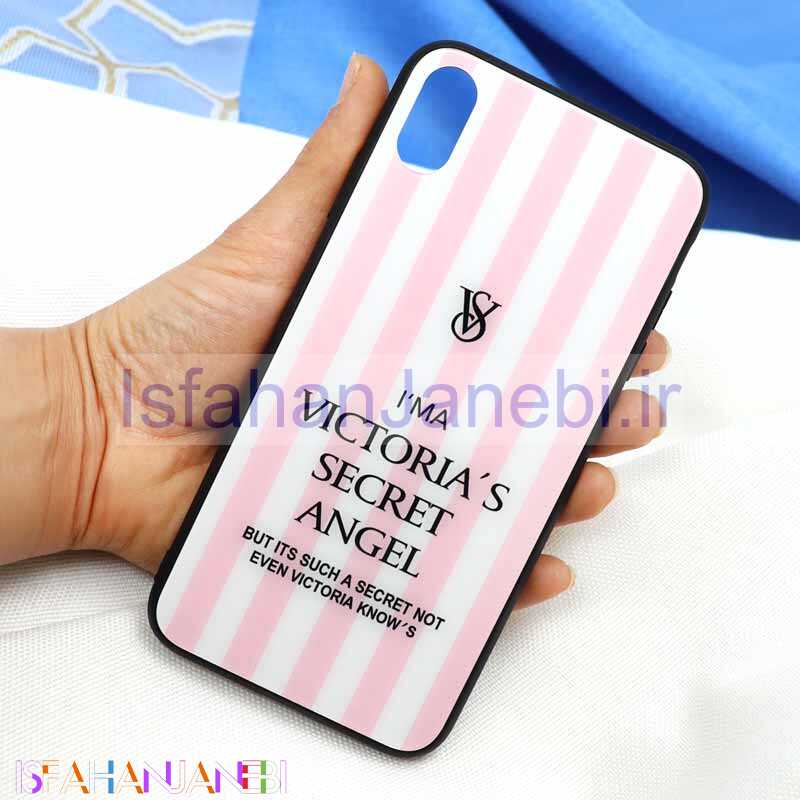 اصفهان جانبی-قاب پشت گلسی طرح ویکتوریا iPhone XS Max